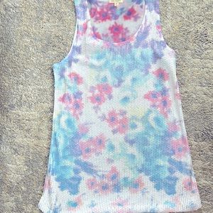 Sequin tie dyed tunic/dress